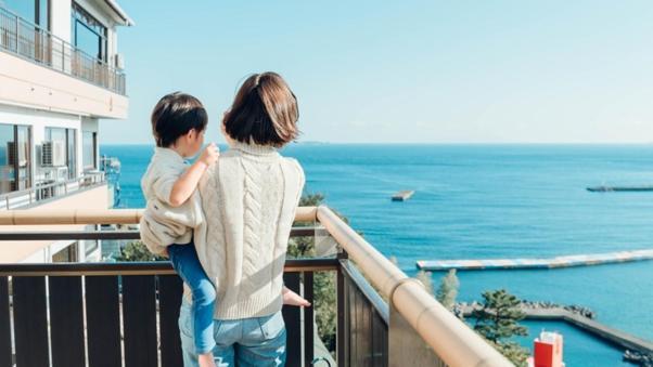 Atami Juraku Hotel Exteriör bild